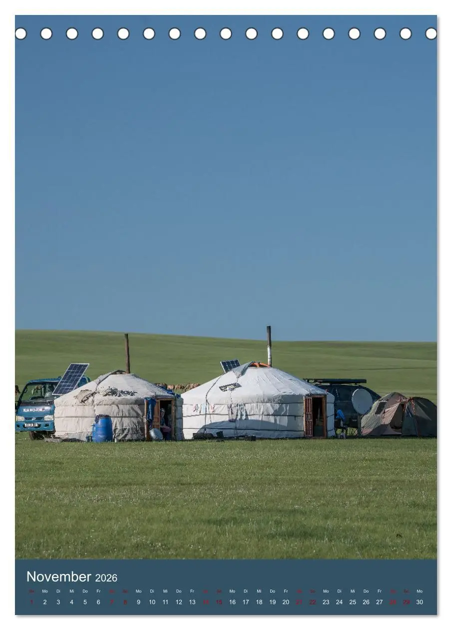 Bild: 9783516293975 | Mongolei - Mensch, Natur und Religion im Einklang (Tischkalender...