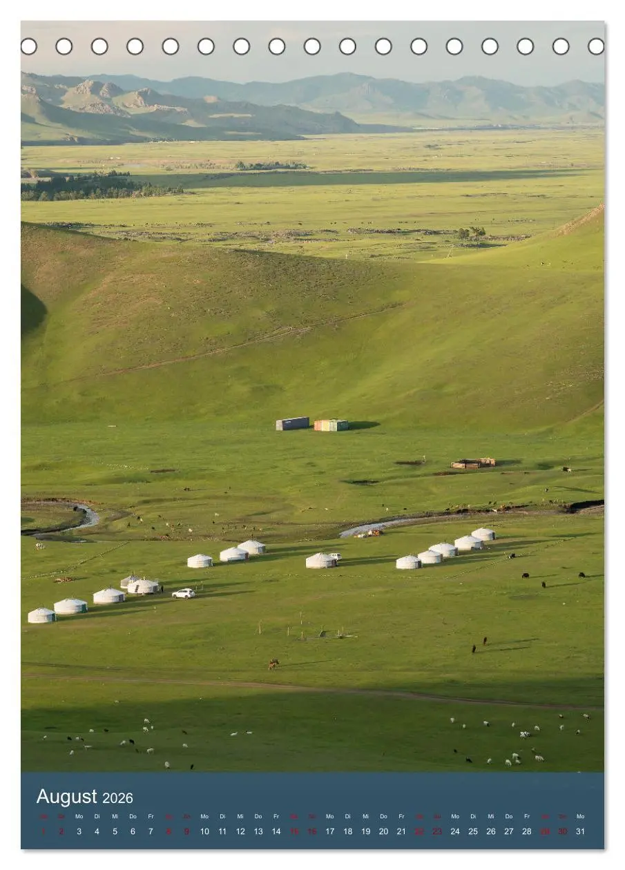 Bild: 9783516293975 | Mongolei - Mensch, Natur und Religion im Einklang (Tischkalender...