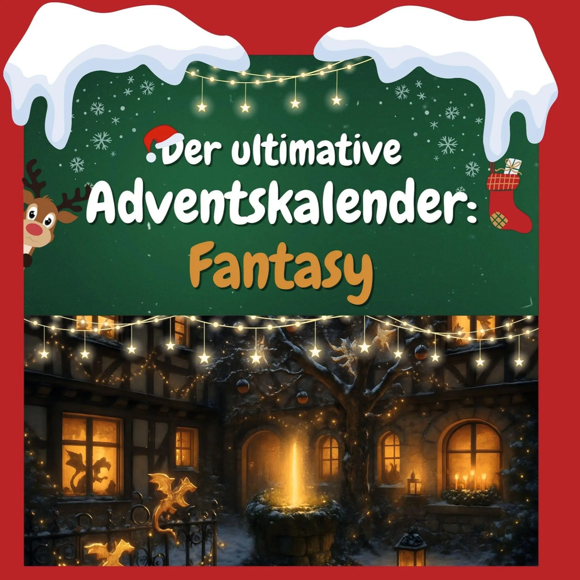 Cover: 9783695323975 | Der ultimative Adventskalender: Fantasy | Sarah Werner | Taschenbuch