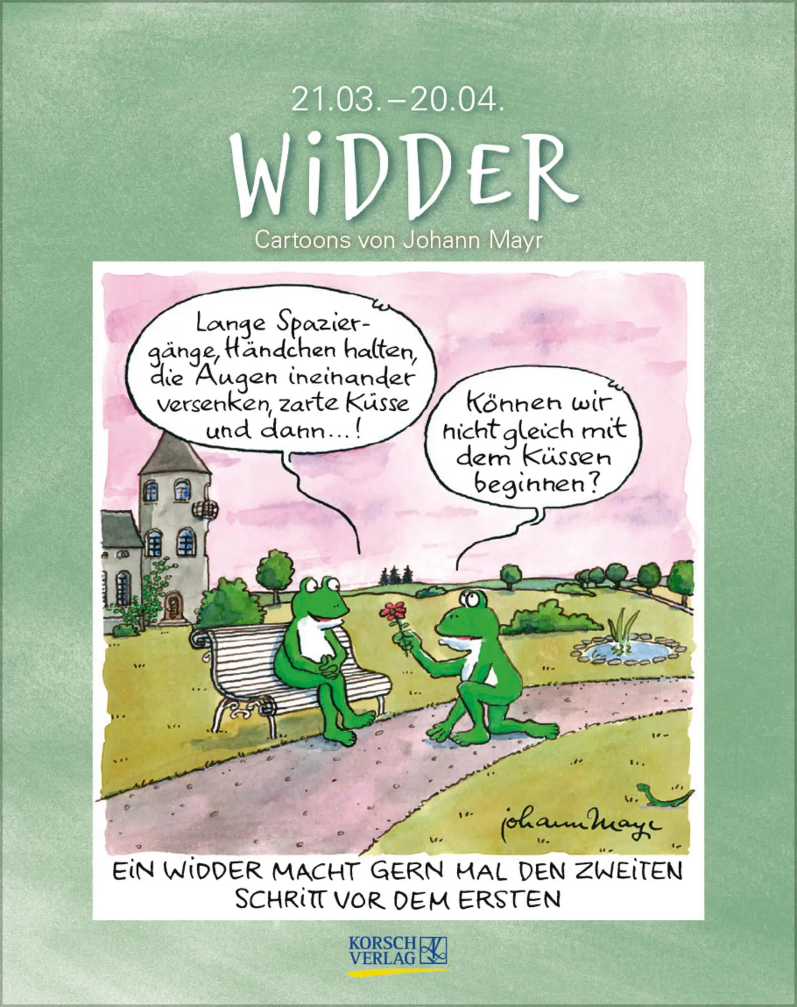 Cover: 9783731883975 | Widder 2026 | Verlag Korsch | Kalender | Spiralbindung | 13 S. | 2026