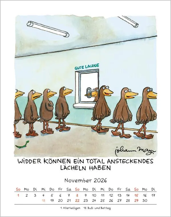 Bild: 9783731883975 | Widder 2026 | Verlag Korsch | Kalender | Spiralbindung | 13 S. | 2026