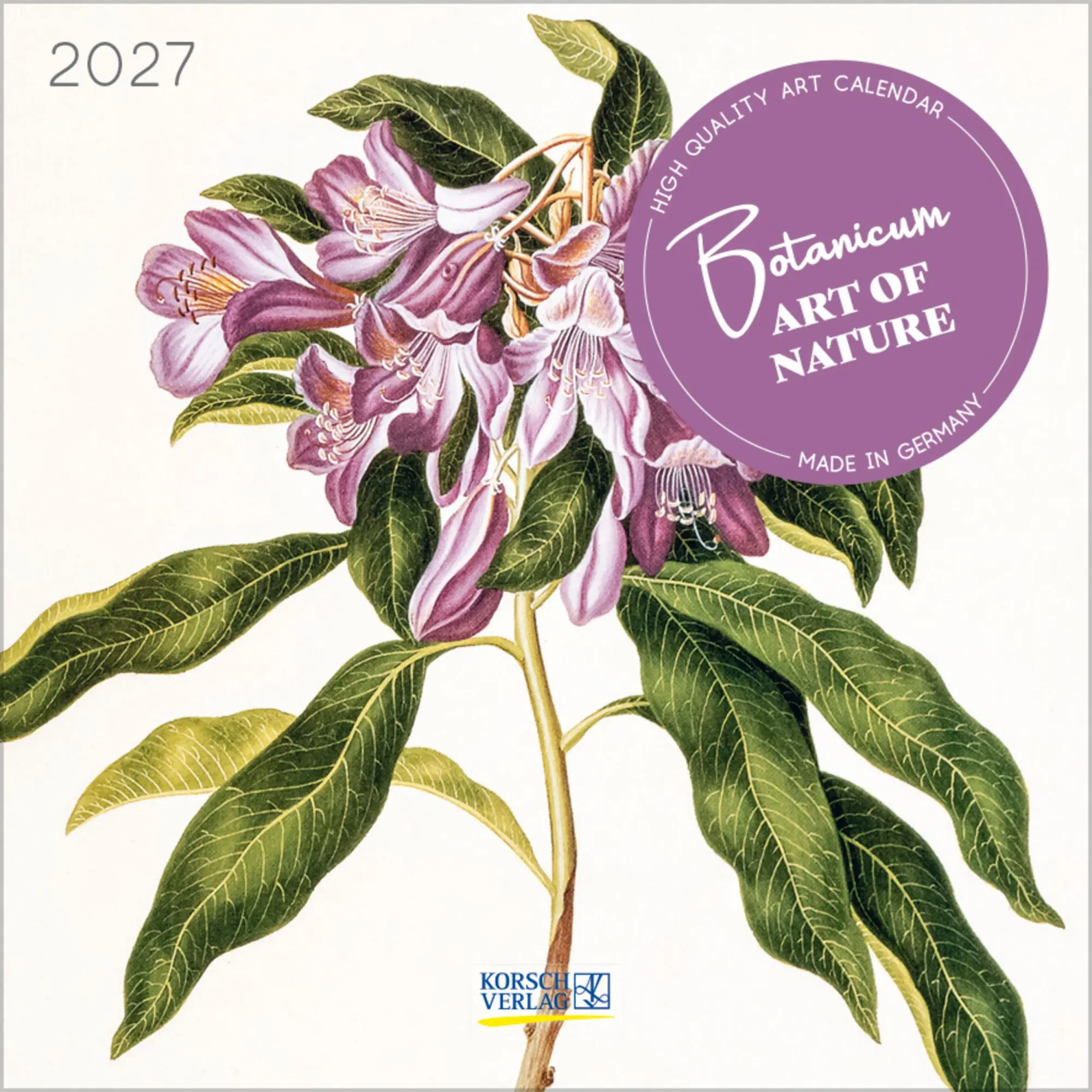 Cover: 9783819303975 | Botanicum 2027 | Verlag Korsch | Kalender | 13 S. | Deutsch | 2027