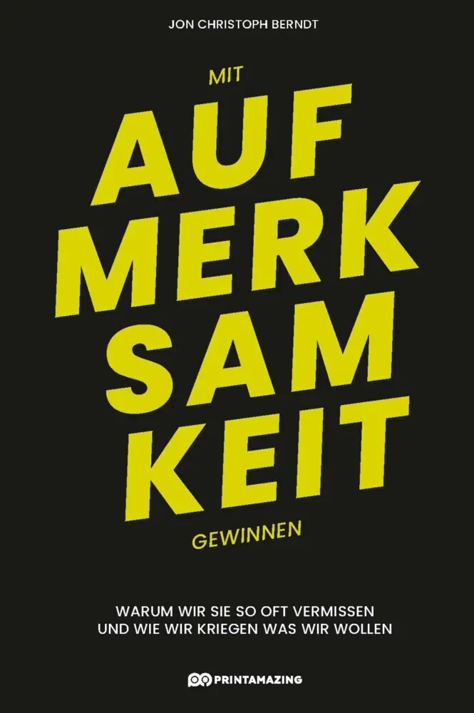 Cover: 9783982423975 | Aufmerksamkeit | Anna Weileder | Taschenbuch | Deutsch | Brandamazing