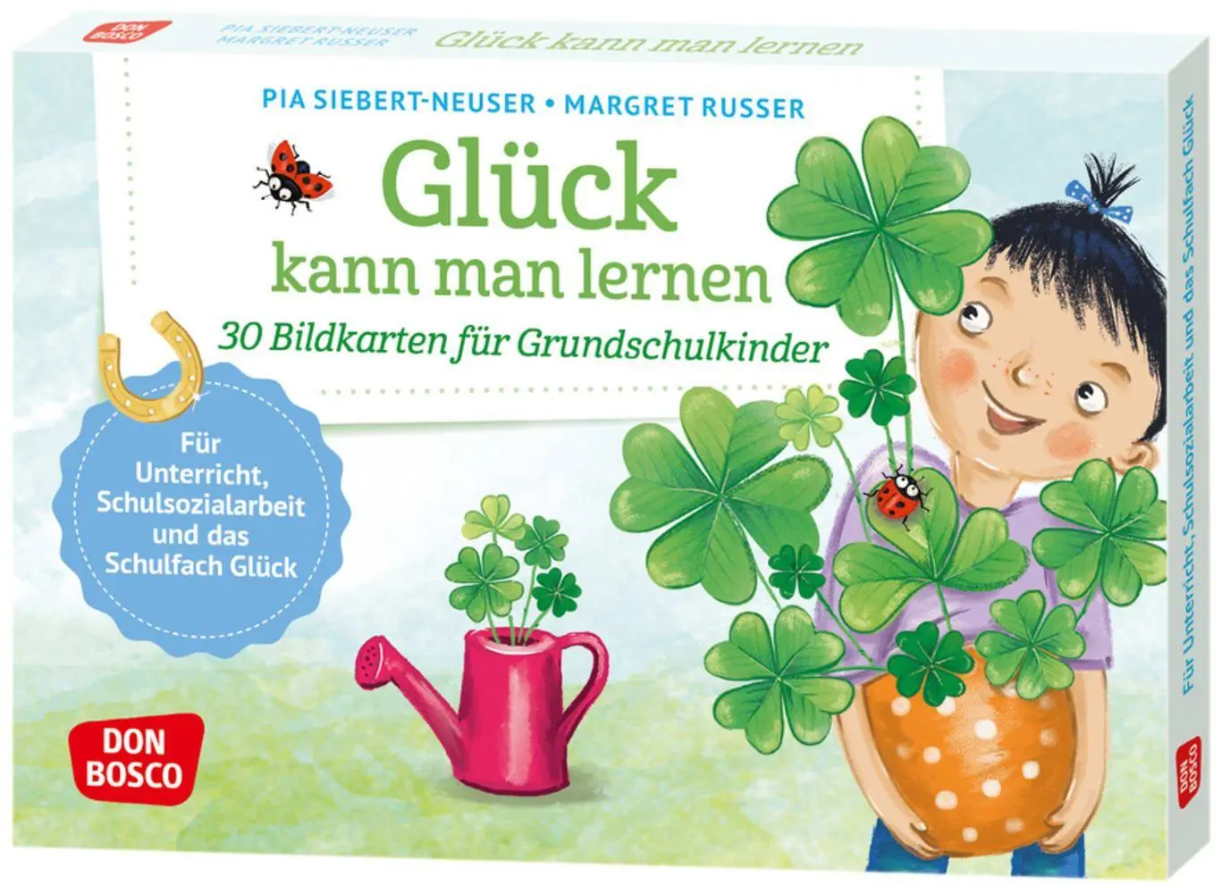 Cover: 4260694924075 | Glück kann man lernen. 30 Bildkarten für Grundschulkinder | Box | 2026