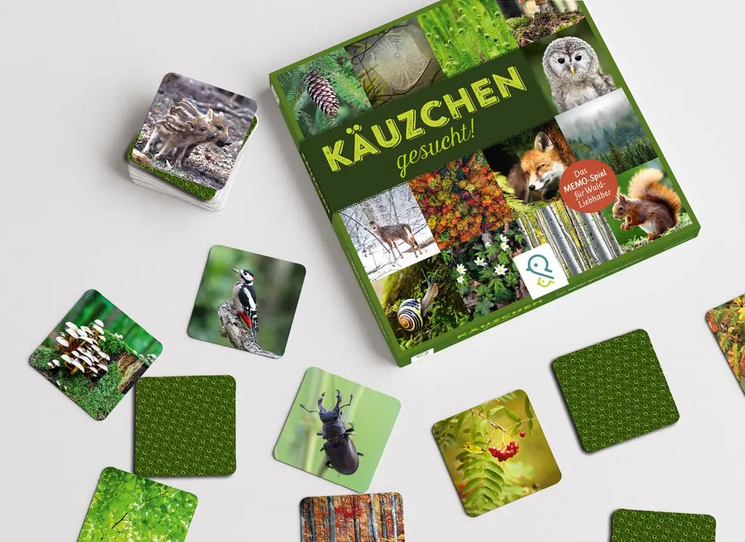 Bild: 4280001344075 | Käuzchen gesucht! | Das Memo-Spiel für Wald-Liebhaber | Kastenhuber