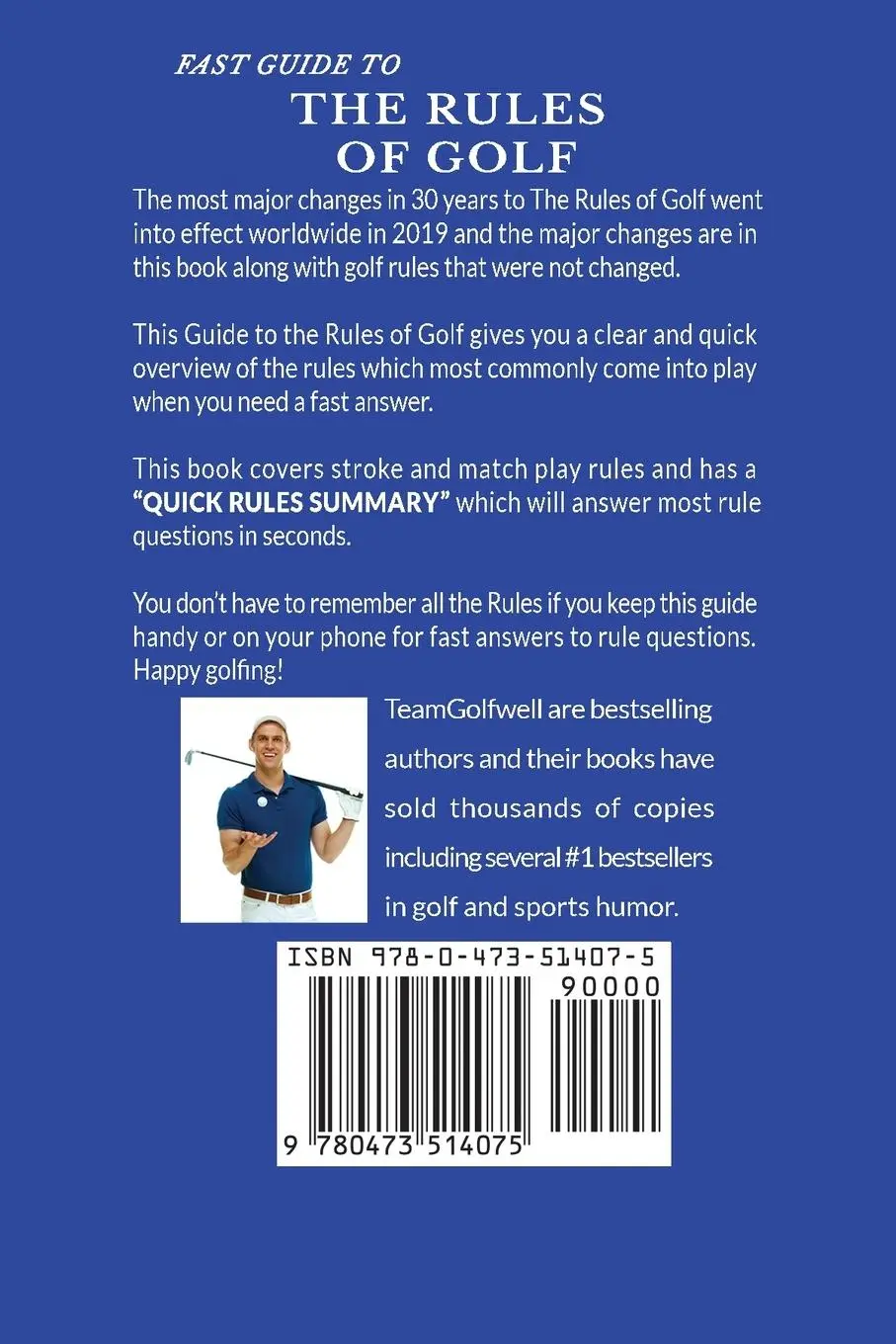 Rückseite: 9780473514075 | Fast Guide to the RULES OF GOLF | Team Golfwell | Taschenbuch | 2020