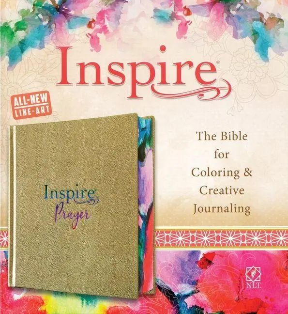 Cover: 9781496424075 | Inspire Prayer Bible NLT (Hardcover Leatherlike, Metallic Gold) | Buch