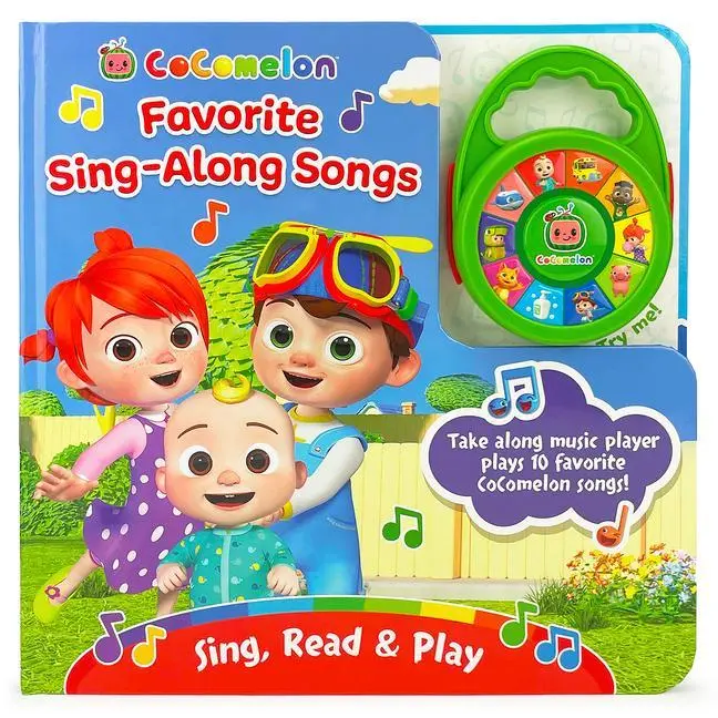Cover: 9781646384075 | Cocomelon Favorite Sing-Along Songs [With Take Along Music Player]