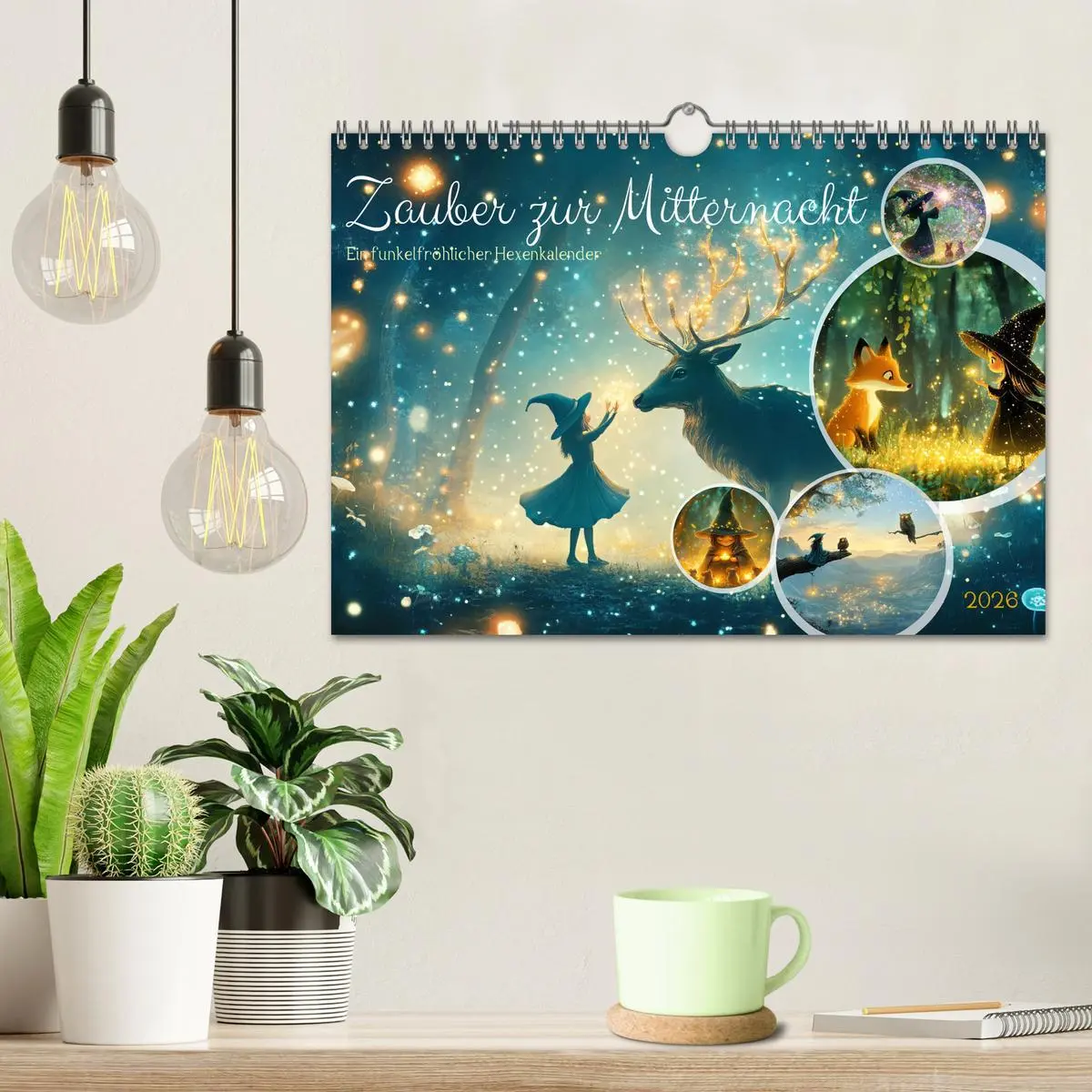 Bild: 9783457304075 | Zauber zur Mitternacht (Wandkalender 2026 DIN A4 quer), CALVENDO...