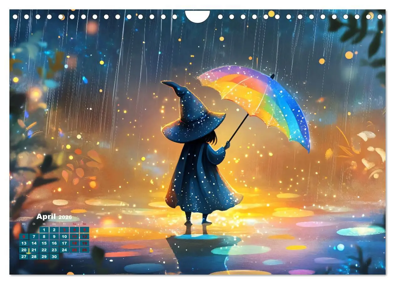 Bild: 9783457304075 | Zauber zur Mitternacht (Wandkalender 2026 DIN A4 quer), CALVENDO...