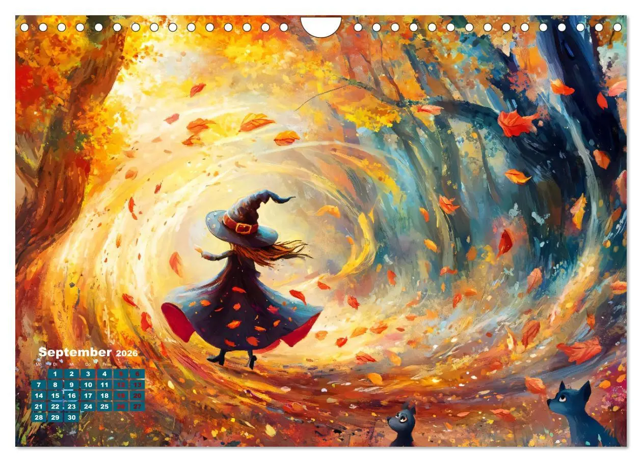 Bild: 9783457304075 | Zauber zur Mitternacht (Wandkalender 2026 DIN A4 quer), CALVENDO...