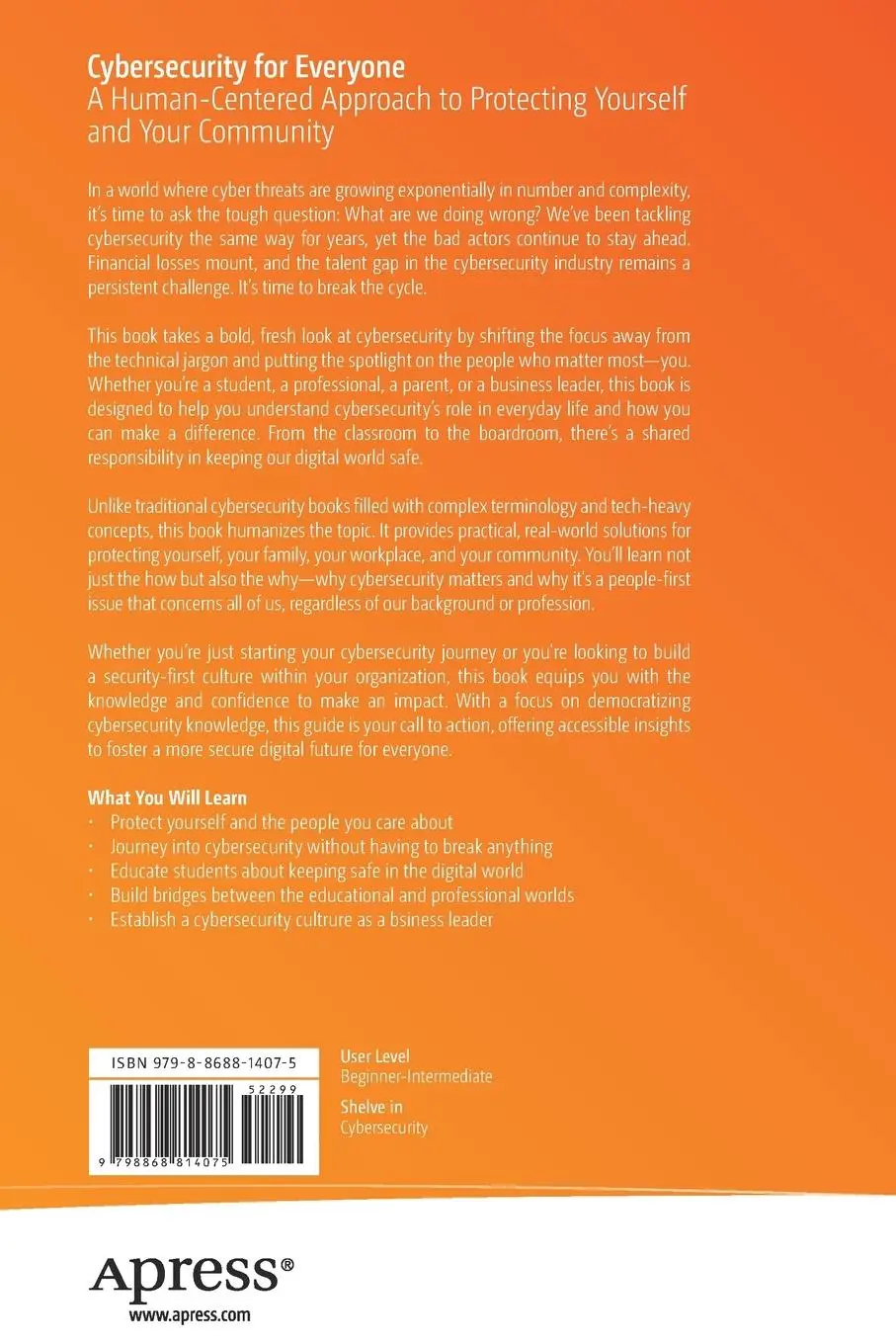 Rückseite: 9798868814075 | Cybersecurity for Everyone | Cathy Olieslaeger | Taschenbuch | xvii