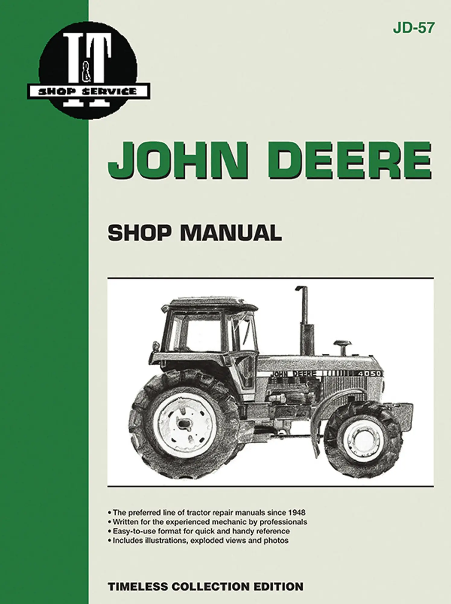 Cover: 9780872884175 | John Deere Model 4050-4850 Tractor Service Repair Manual | Publishing