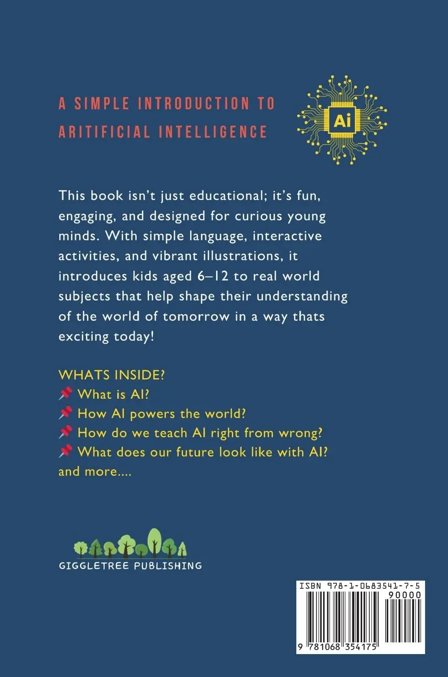 Rückseite: 9781068354175 | What is AI? A Kids' Guide to Artificial Intelligence | Publishing