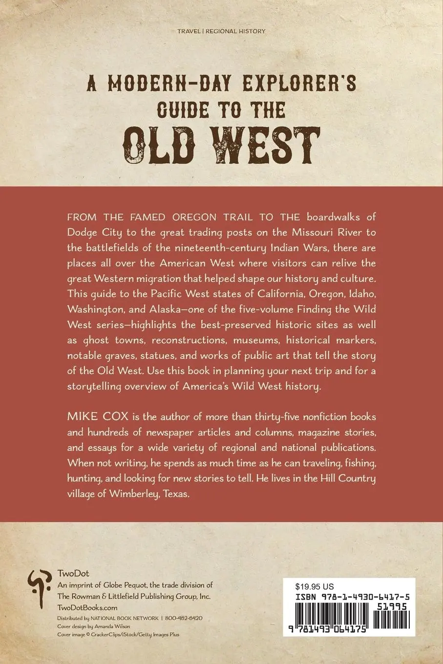 Rückseite: 9781493064175 | Finding the Wild West | Mike Cox | Taschenbuch | Englisch | 2022