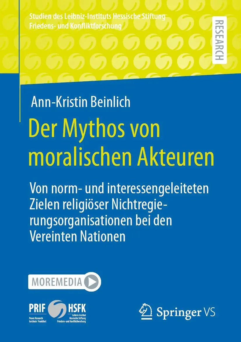 Cover: 9783658364175 | Der Mythos von moralischen Akteuren | Ann-Kristin Beinlich | Buch