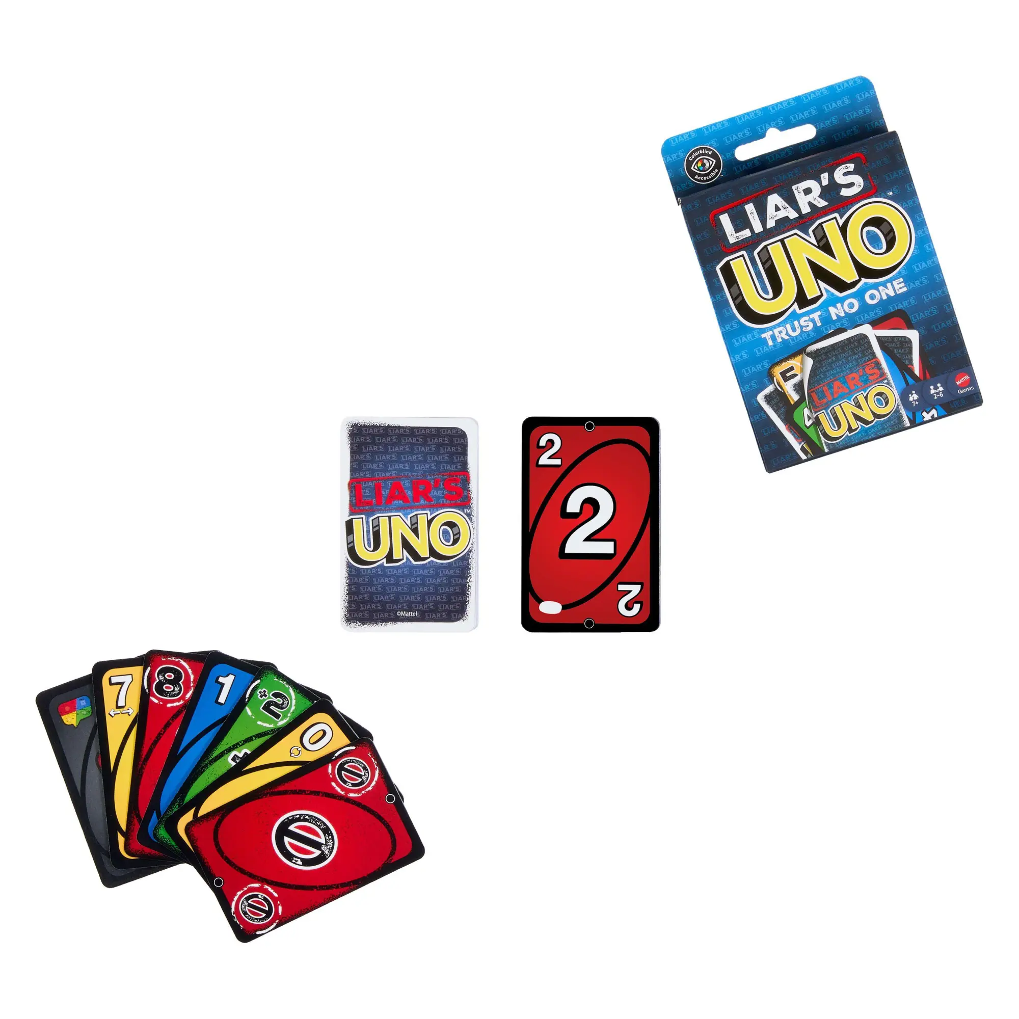 Bild: 194735364275 | UNO Liars | Spiel | JLH43 | Deutsch | 2026 | Mattel GmbH