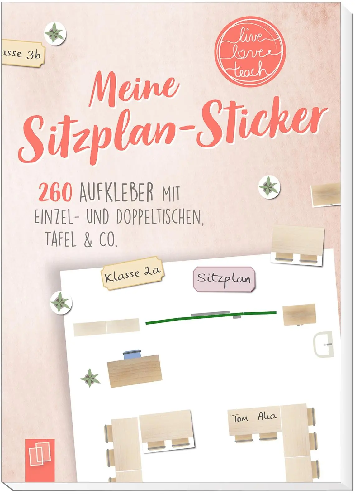 Bild: 9783834644275 | Meine Sitzplansticker "live - love - teach" | Ruhr | Broschüre | 2020
