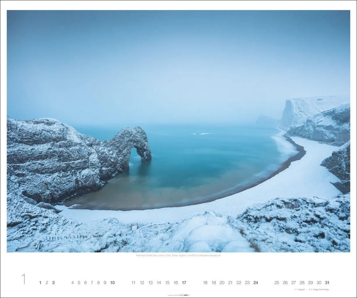 Bild: 9783839904275 | Magische Landschaften 2027 | Guy Edwardes | Kalender | Spiralbindung
