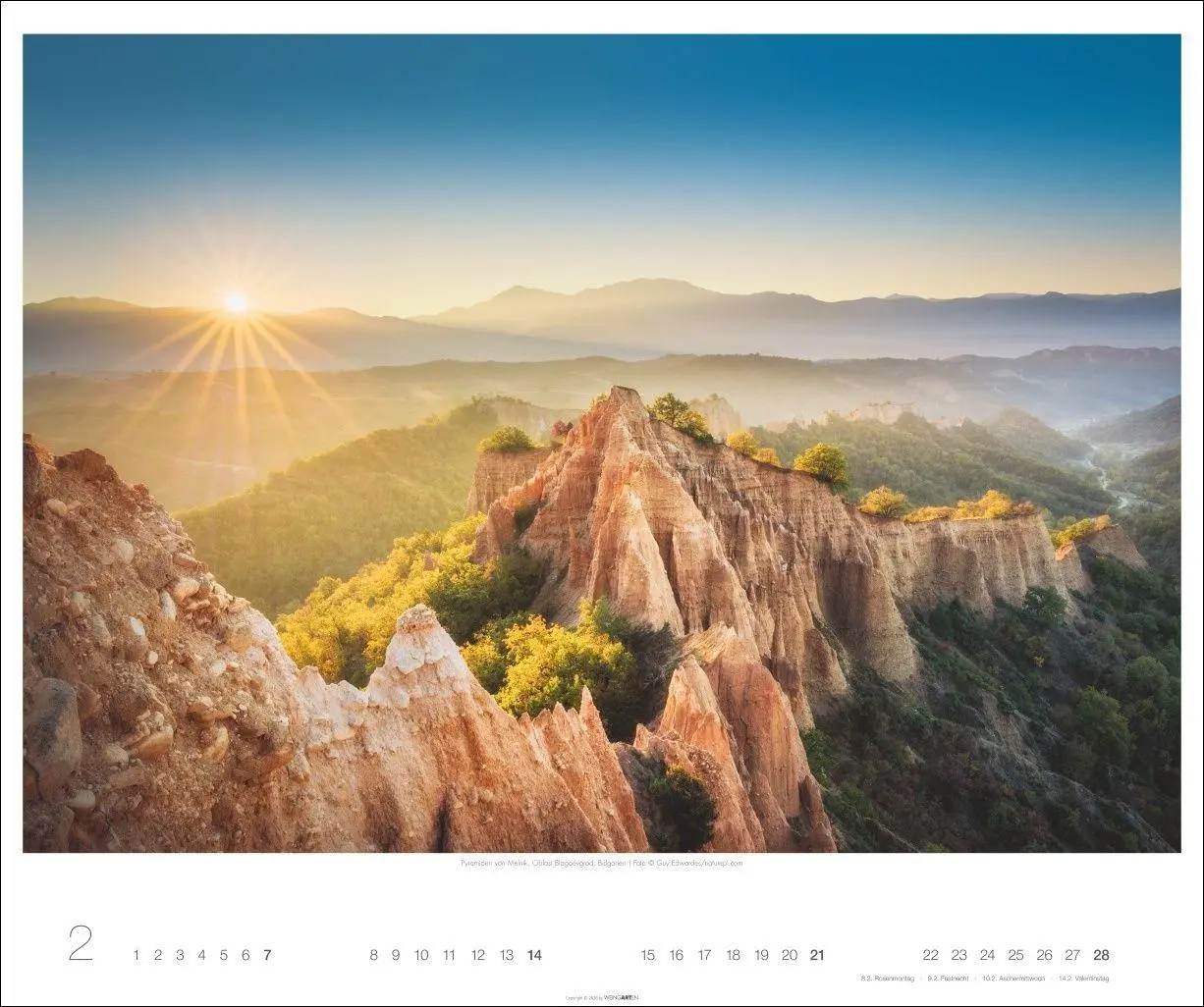 Bild: 9783839904275 | Magische Landschaften 2027 | Guy Edwardes | Kalender | Spiralbindung