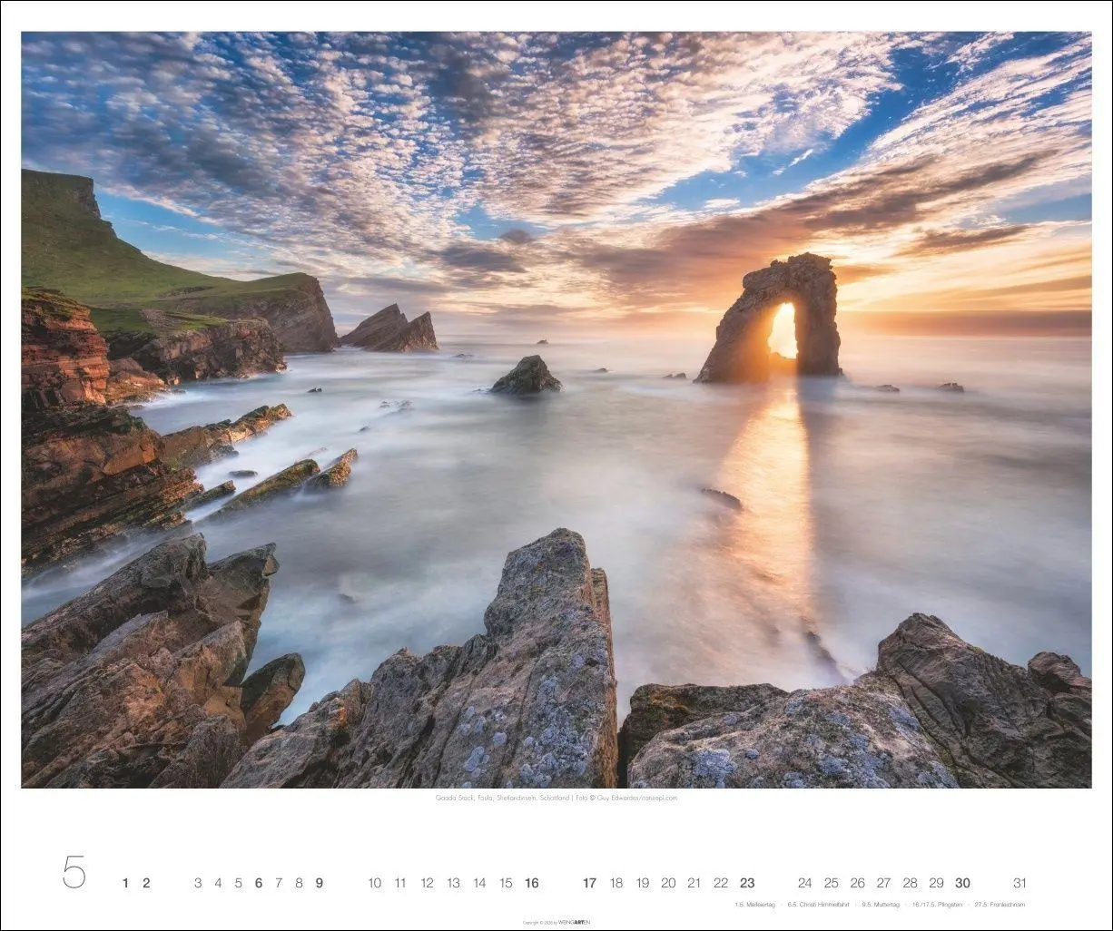 Bild: 9783839904275 | Magische Landschaften 2027 | Guy Edwardes | Kalender | Spiralbindung