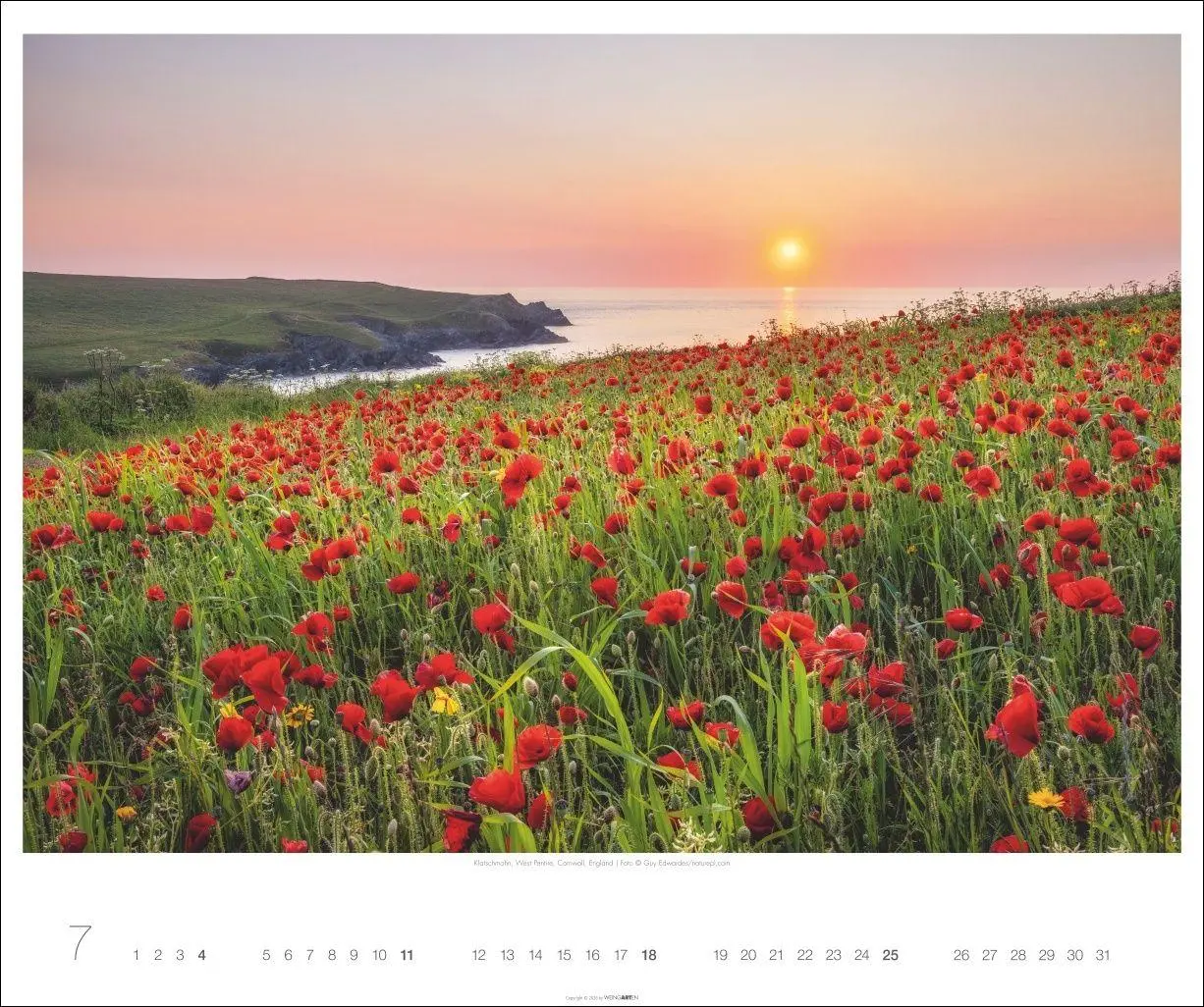 Bild: 9783839904275 | Magische Landschaften 2027 | Guy Edwardes | Kalender | Spiralbindung