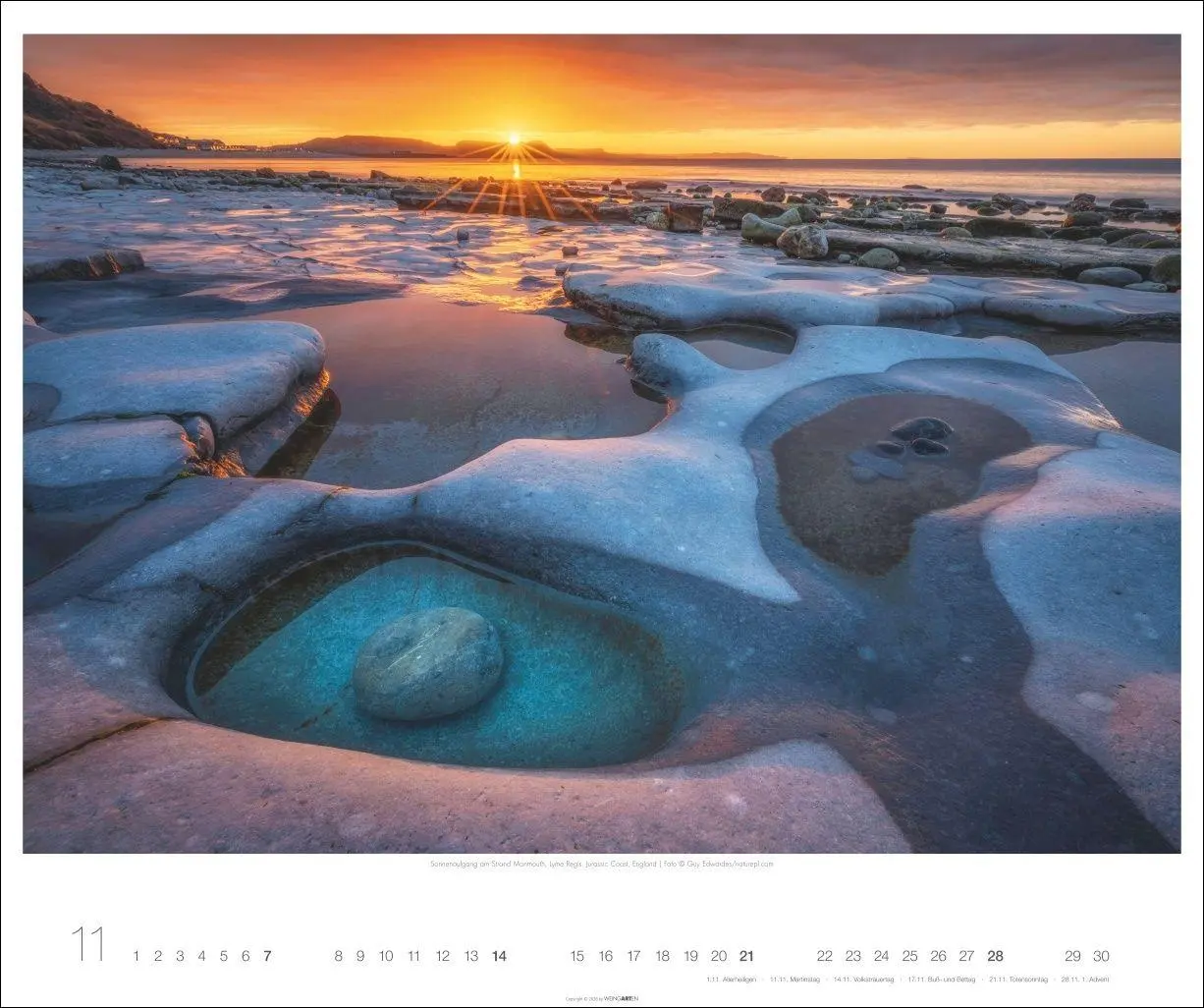 Bild: 9783839904275 | Magische Landschaften 2027 | Guy Edwardes | Kalender | Spiralbindung