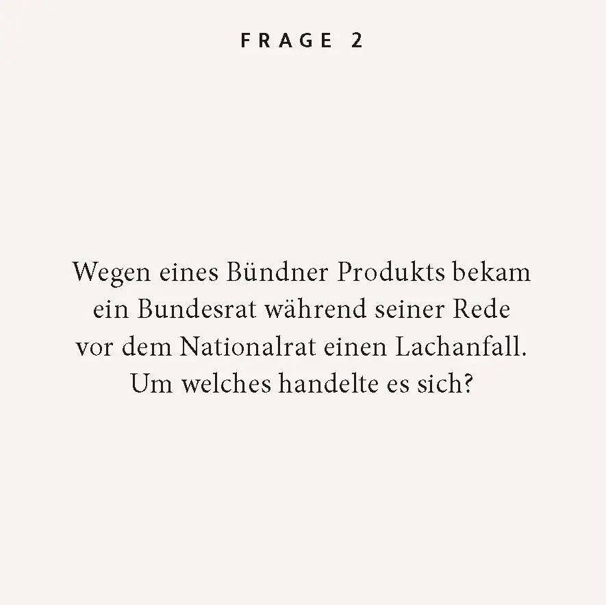 Bild: 9783899784275 | Graubünden-Quiz | 100 Fragen und Antworten (Neuauflage) | Aerni | Buch