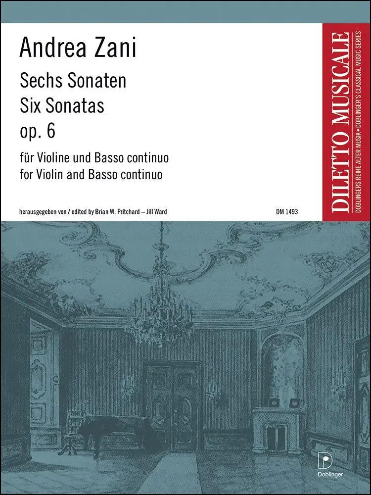 Cover: 9790012204275 | Sechs Sonaten Op. 6 | Andrea Zani | Buch | Doblinger Verlag