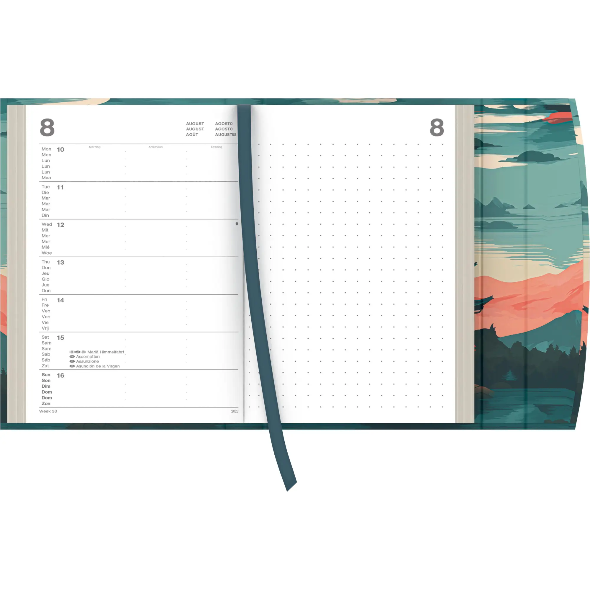 Bild: 4069095004375 | Japanese Papers 2026 - Diary - Buchkalender - Taschenkalender - 10x15