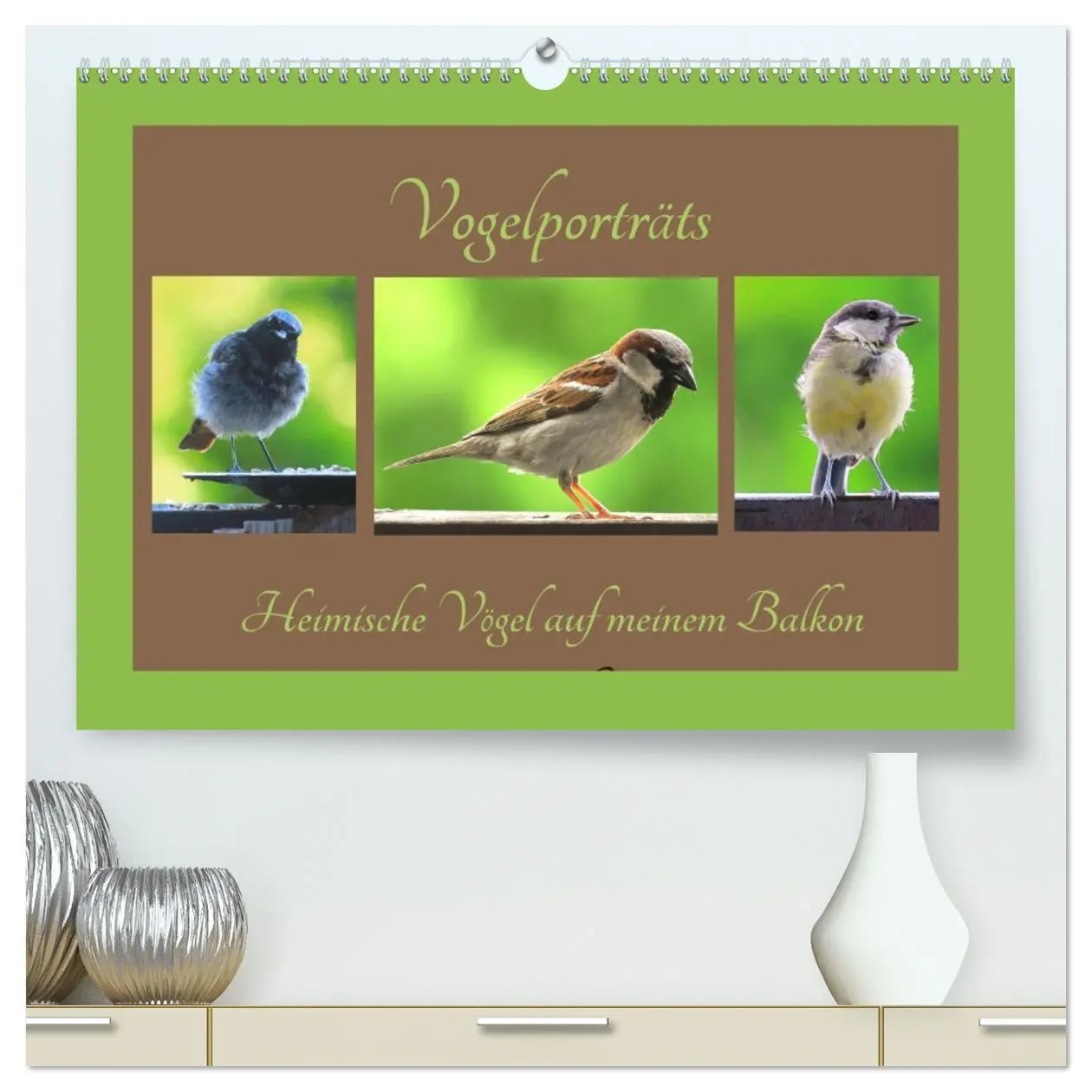 Cover: 9783457684375 | Vogelporträts - Heimische Vögel auf meinem Balkon (hochwertiger...