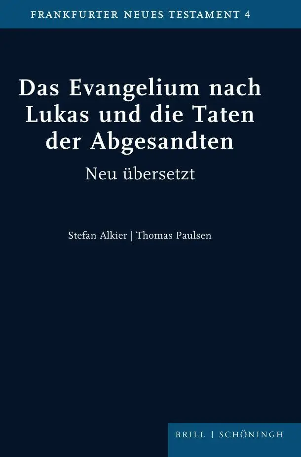 Cover: 9783506704375 | Das Evangelium nach Lukas und die Taten der Abgesandten | Buch | X
