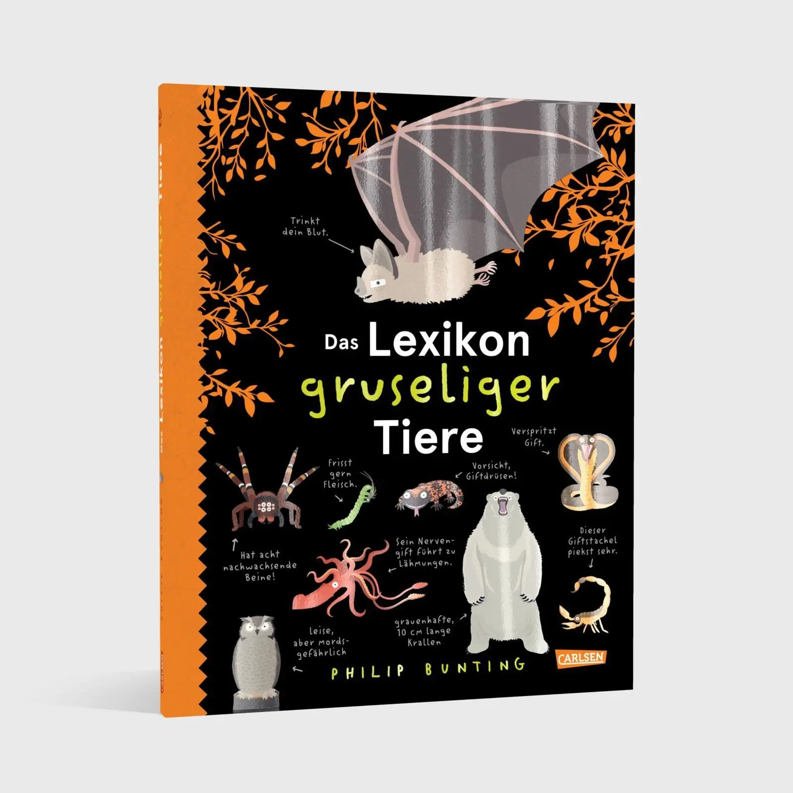Bild: 9783551254375 | Das Lexikon gruseliger Tiere | Philip Bunting | Buch | 80 S. | Deutsch