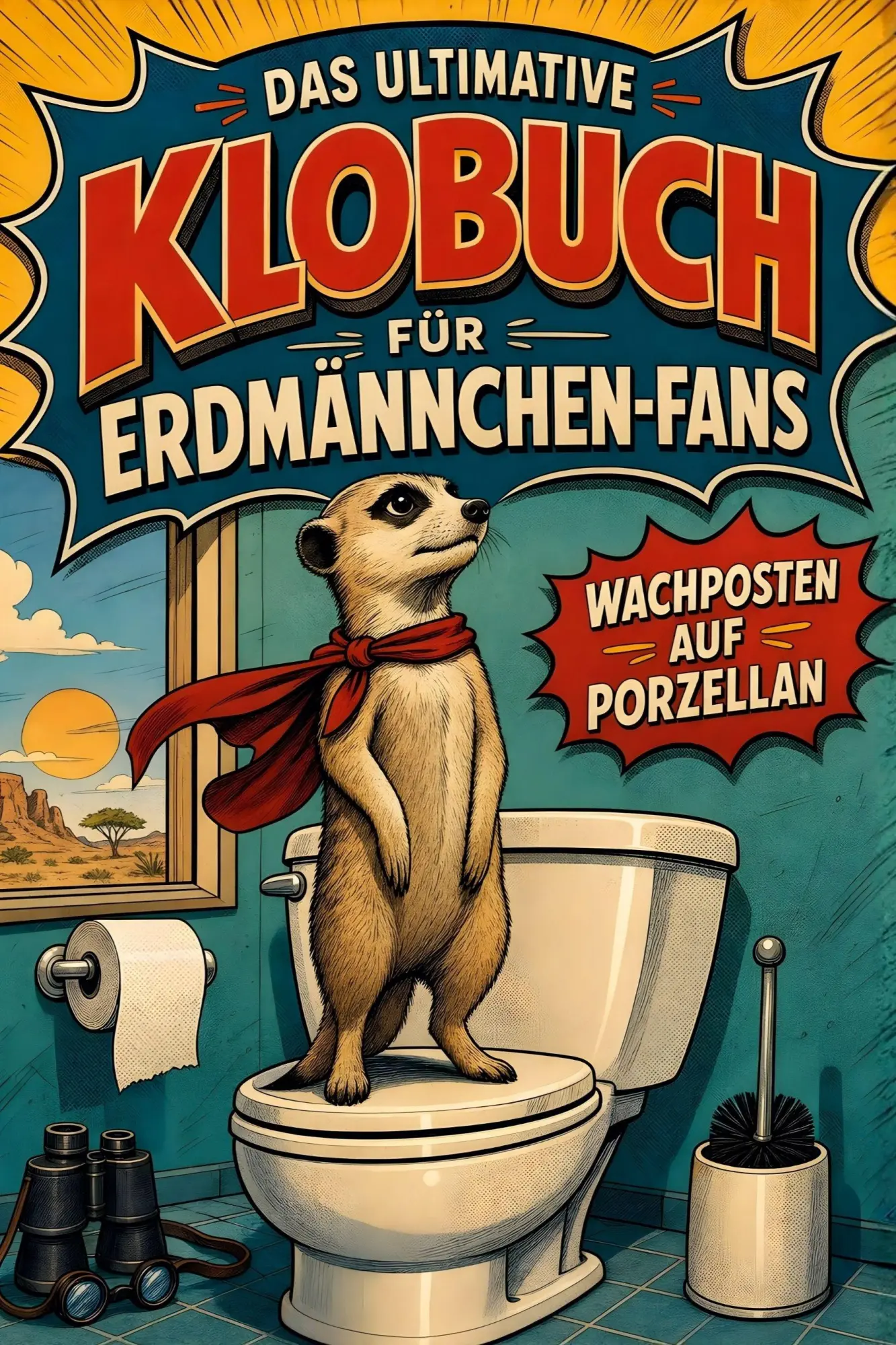 Cover: 9783696104375 | Das ultimative Klobuch für Erdmännchen-Fans | Wachposten auf Porzellan