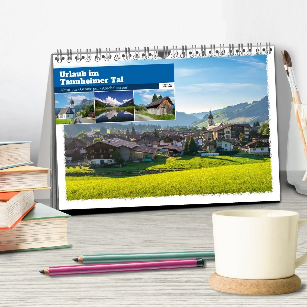 Bild: 9783457294475 | Urlaub im Tannheimer Tal (Tischkalender 2026 DIN A5 quer), CALVENDO...