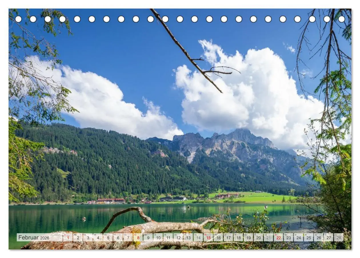 Bild: 9783457294475 | Urlaub im Tannheimer Tal (Tischkalender 2026 DIN A5 quer), CALVENDO...