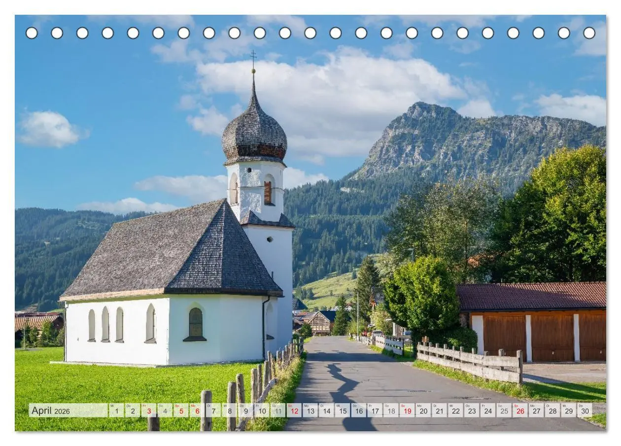 Bild: 9783457294475 | Urlaub im Tannheimer Tal (Tischkalender 2026 DIN A5 quer), CALVENDO...