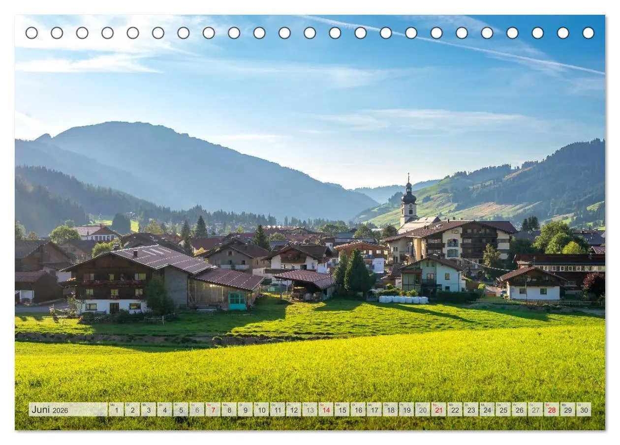 Bild: 9783457294475 | Urlaub im Tannheimer Tal (Tischkalender 2026 DIN A5 quer), CALVENDO...