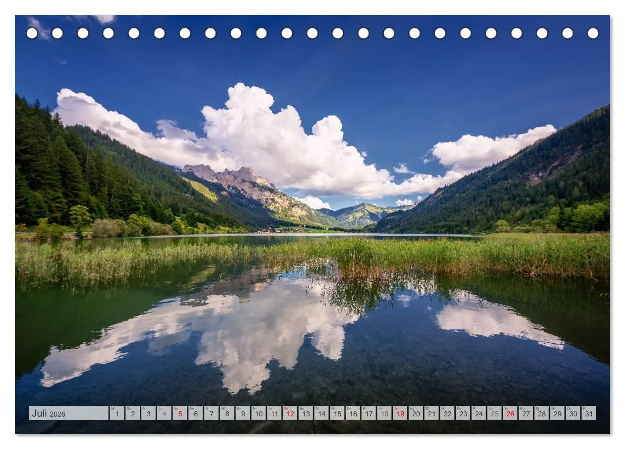 Bild: 9783457294475 | Urlaub im Tannheimer Tal (Tischkalender 2026 DIN A5 quer), CALVENDO...