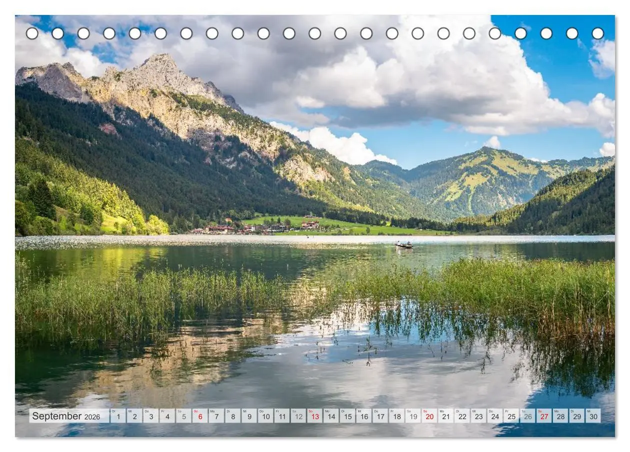 Bild: 9783457294475 | Urlaub im Tannheimer Tal (Tischkalender 2026 DIN A5 quer), CALVENDO...