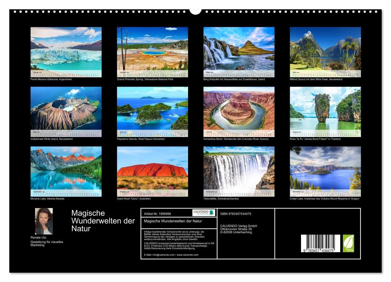 Bild: 9783457434475 | Magische Wunderwelten der Natur (hochwertiger Premium Wandkalender...