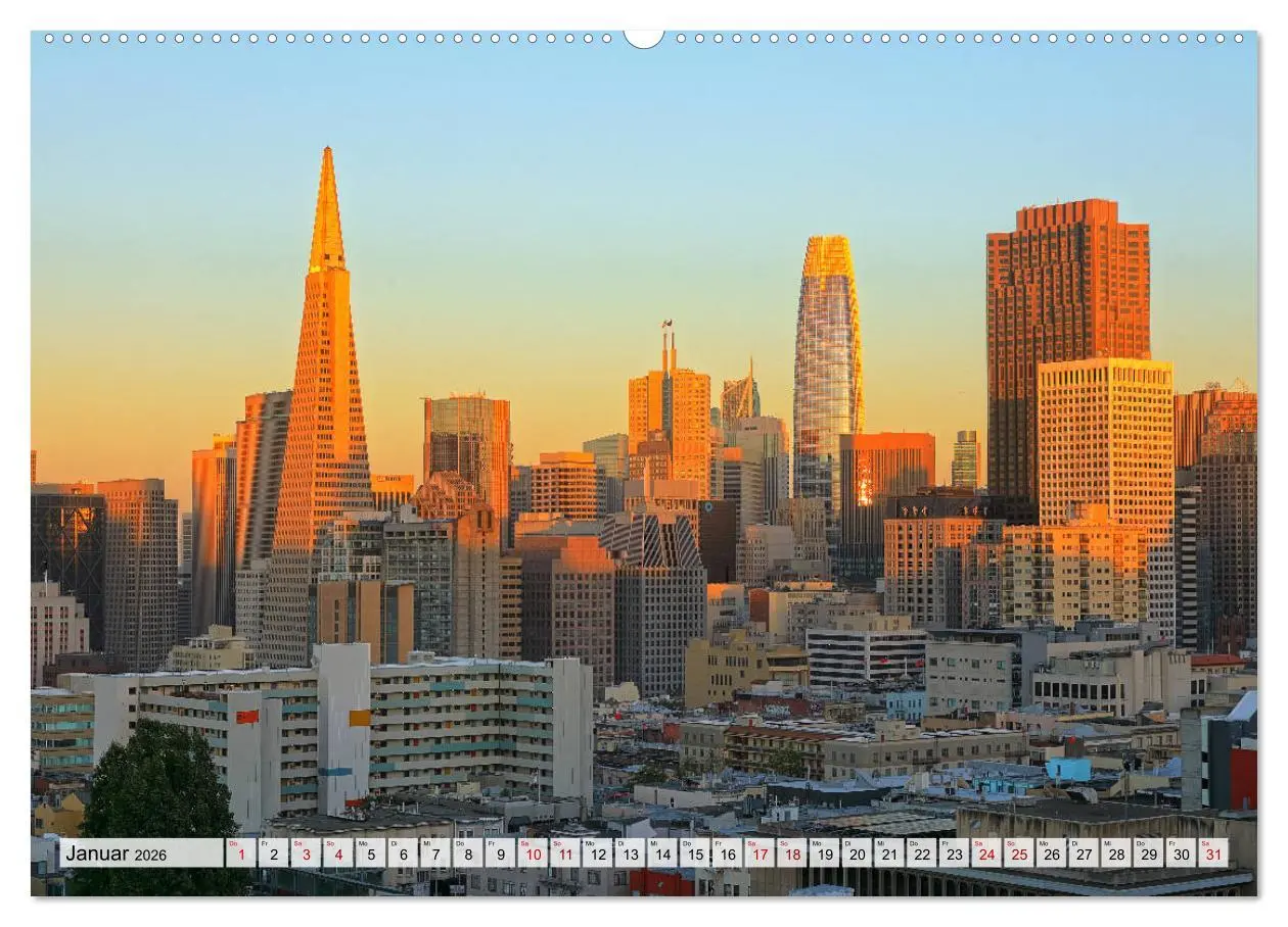 Bild: 9783457674475 | San Francisco - City on the Bay (Wandkalender 2026 DIN A2 quer),...