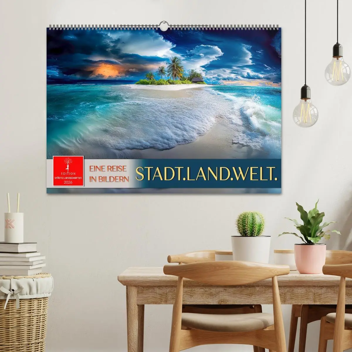 Bild: 9783516214475 | Stadt.Land.Welt. - eine Reise in Bildern (Wandkalender 2026 DIN A2...