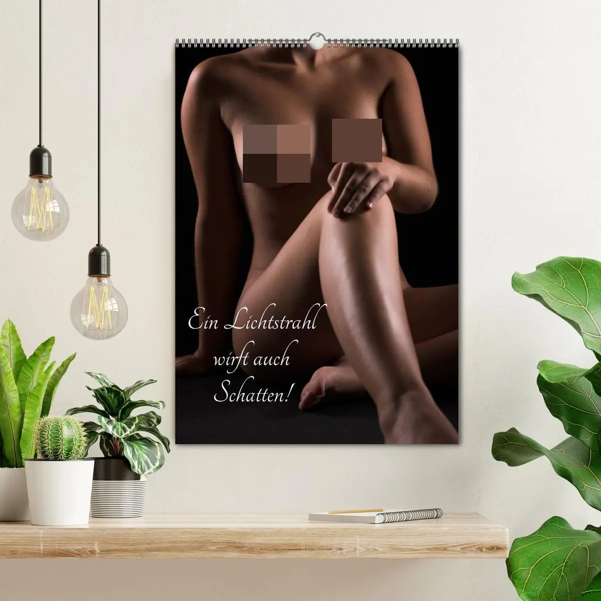 Bild: 9783516384475 | Ein Lichtstrahl wirft auch Schatten! (Wandkalender 2026 DIN A2...