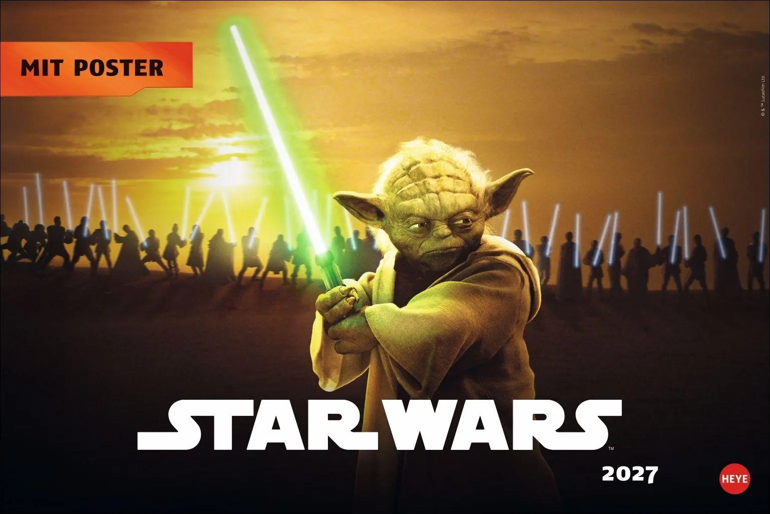 Cover: 9783756414475 | Star Wars Broschur XL Kalender 2027 | Heye | Kalender | 28 S. | 2027