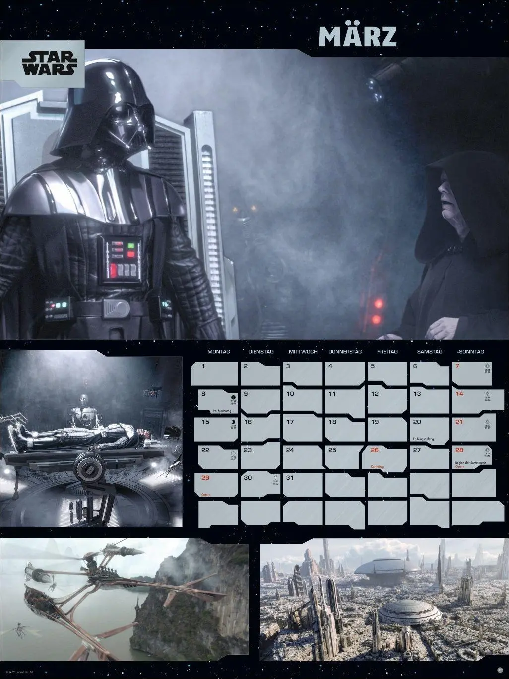 Bild: 9783756414475 | Star Wars Broschur XL Kalender 2027 | Heye | Kalender | 28 S. | 2027