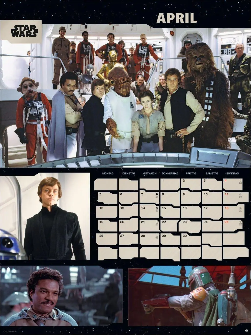 Bild: 9783756414475 | Star Wars Broschur XL Kalender 2027 | Heye | Kalender | 28 S. | 2027
