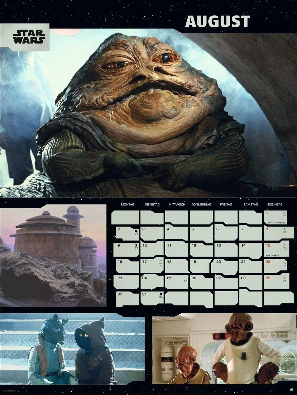 Bild: 9783756414475 | Star Wars Broschur XL Kalender 2027 | Heye | Kalender | 28 S. | 2027