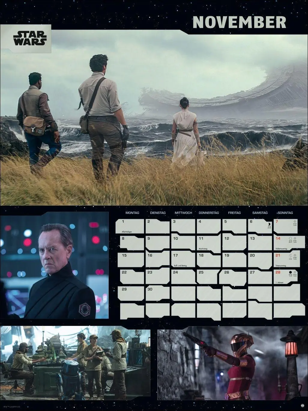 Bild: 9783756414475 | Star Wars Broschur XL Kalender 2027 | Heye | Kalender | 28 S. | 2027