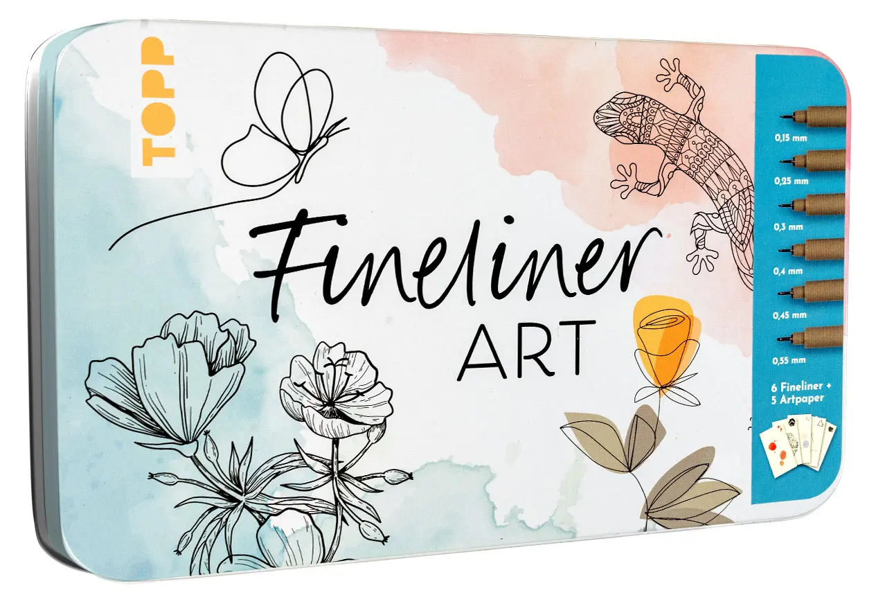 Cover: 4007742184575 | Fineliner Art Designdose | frechverlag | Mehrteiliges Produkt | SET
